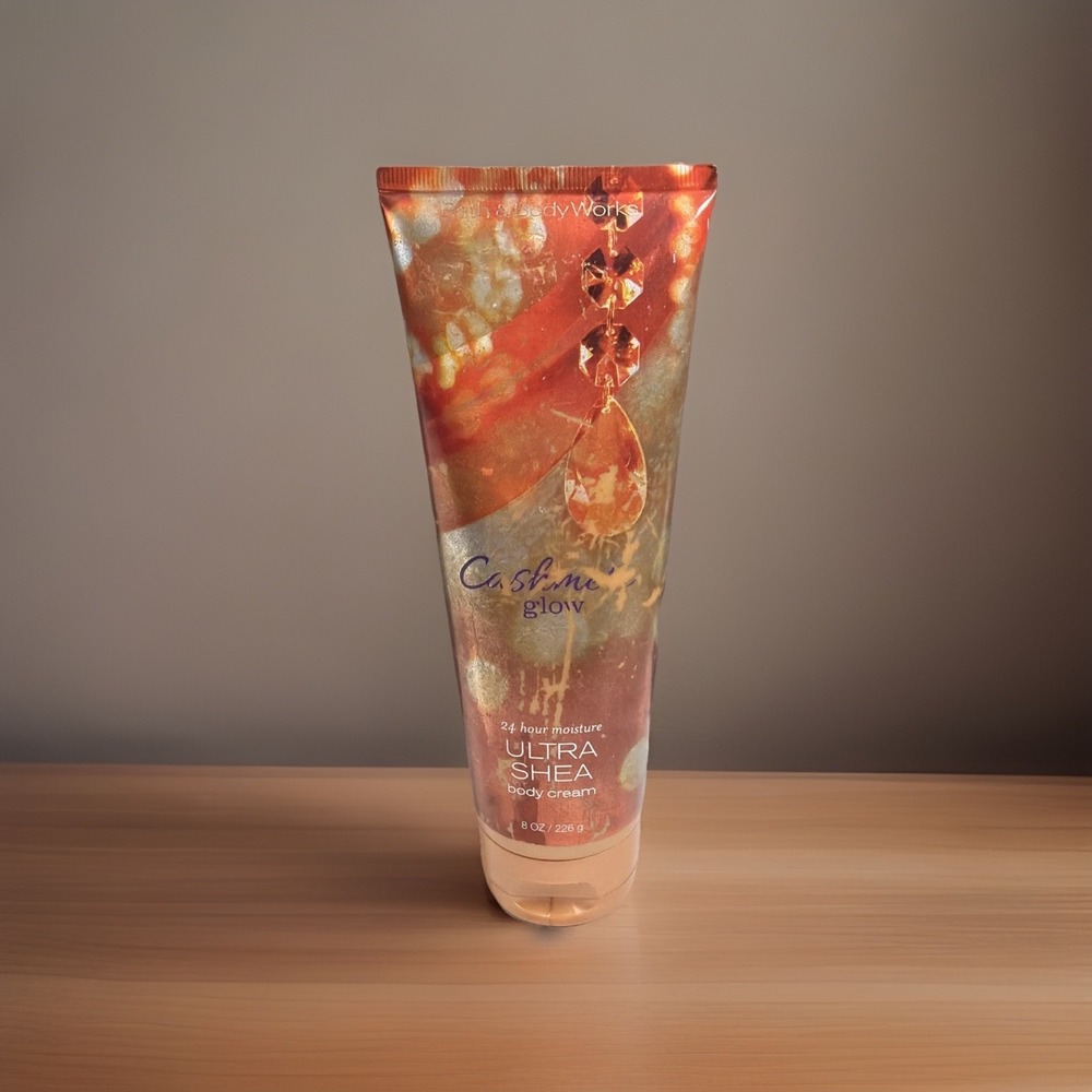 Bath & Body Works Ultra Shea Body Cream Cashmere Glow 24 Hour Moisture 8 oz NEW